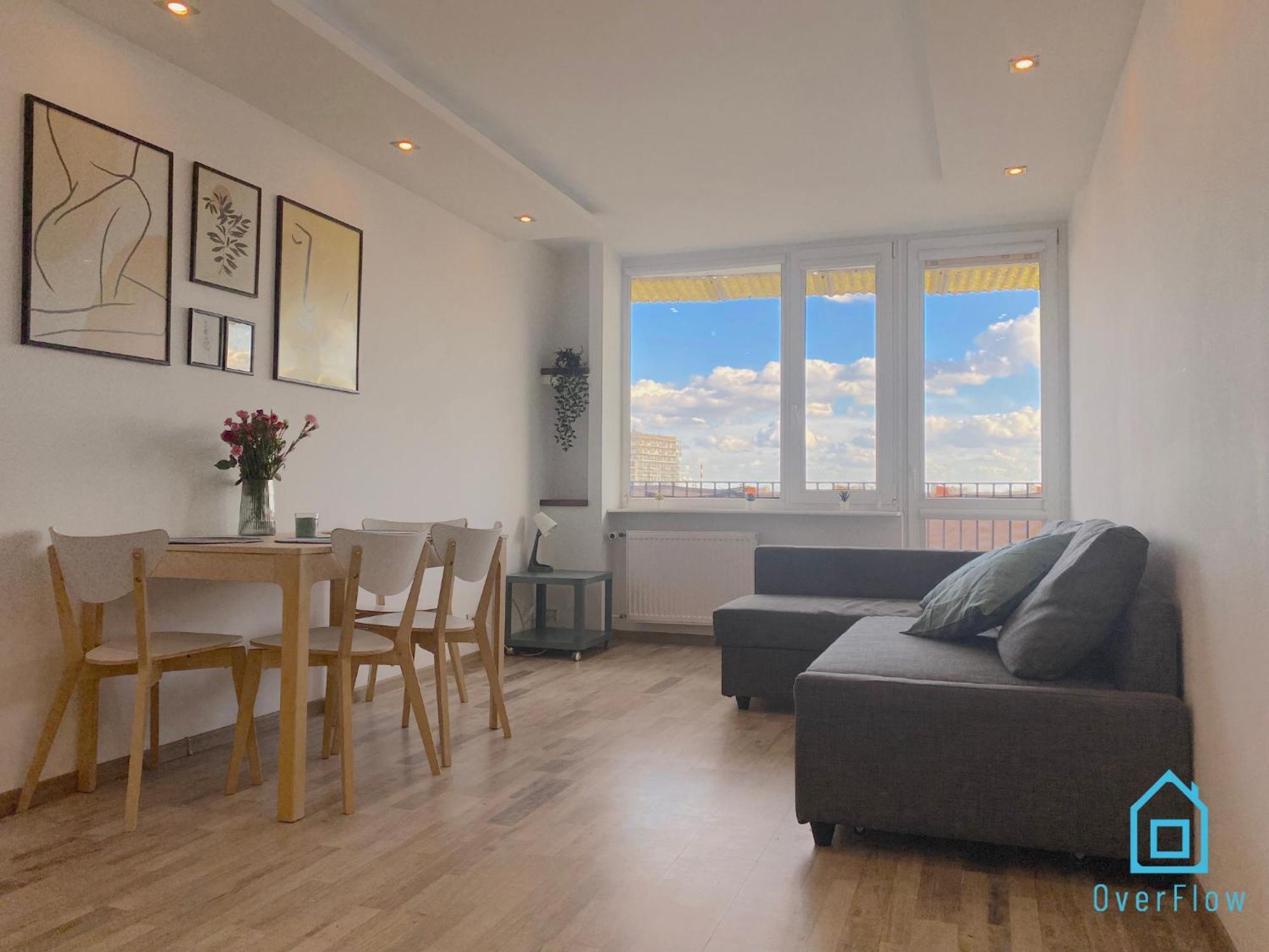 Wave Apartment With Amazing View- 2 Km To Baltic Sea Gdańsk Extérieur photo